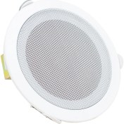 Resim 18 cm 6 Watt Beyaz Trafolu Metal Kasa Alçıpan Hoparlör (Delik Çapı 15 Cm) (4767) 