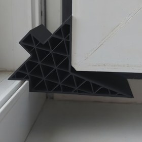 Resim Ağır Hizmet Tipi Kama Anti-Kayma Kapı Durdurucu, İç/Dış Mekan Kullanımı İçin Uygun - Kurulumu/Çıkarması Kolay, Balkon, Pencere, Veranda Kapıları İçin Uyumlu - Ev, Ofis, Otel Güvenliği İçin İdeal, Sağlam Yapı, Izgara Sabitleyici, Otel Malzemeleri 