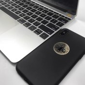 Resim 1pc Yaşam Ağacı Deseni Sembol Metal Sticker Cep Telefonu Stickeri Dizüstü Bilgisayar Yaratıcı Dekoratif Sticker 