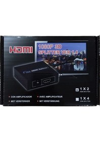 Resim Hdmı Splitter 1x2 Çoklayıcı Uyumlu 