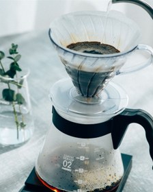 Resim Hario V60 Kahve Demleme Seti Şeffaf 