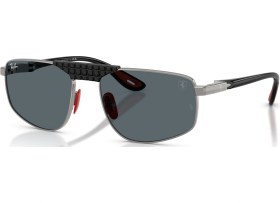 Resim Rayban 0rb3776m F001r5 58 Erkek Güneş Gözlüğü Gri 