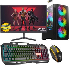 Resim Zeiron M101 Intel Core i5-3470 3,20Ghz 8GB Ram 256GB SSD 18,5'' Full Takım Masaüstü Bilgisayar 
