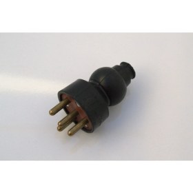 Resim Gençsoy Trifaze Kauçuk Erkek Fiş 25 A 380 V 