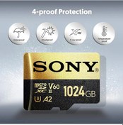 Resim Sony Tf Hafıza Kartı 1 Tb Yüksek Hızlı Mikro Sd Kart 128 Gb 256 Gb 512 Gb 1024 1024gb 