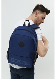 Resim Scooter Unısex Sırt Çanta Lacivert 