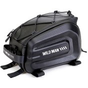 Resim Lemestar Bisiklet Arka Raf Çantası Eva Sert Kasa Elektrikli Bisiklet Yedek Çantası Sürüş Malzemeleri Sağlam Depolama Siyah 