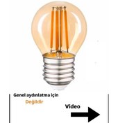 Resim Edison G45 Gün Işığı Ampül-e27 Standart Duy 