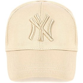 Resim Unisex 2'li Set Lacivert ve Bej Renk Ny New York Beyzbol Şapka - Unisex Lacivert - Bej 