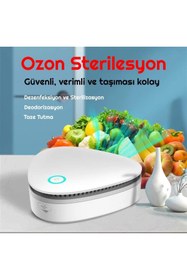 Resim UpWay Ozon Sterilizatör Araç Buzdolabı Hava Temizleme Koku Giderici Dezenfeksiyon Cihazı 