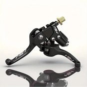 Resim Hightower Siyah 1 Çift Evrensel Off-road Motosiklet Cnc Alüminyum Gidon Aksesuarları 