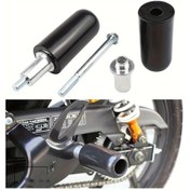 Resim Xuweiwei 1 Set Çerçeve Kaydırıcı Motor Koruması Anti Crash Koruyucu Motosiklet Aksesuarları Düşme Pedi 
