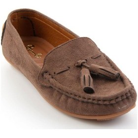 Resim Bambi Kahve Kadın Loafer Ayakkabı K01309000672 Kahve 