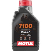 Resim Motul 7100 10W-40 4T Motosiklet Motor Yağı 1 Lt 
