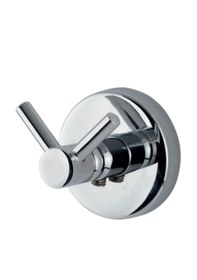 Resim Çelik Banyo Paslanmaz Pirinç Dilek Bornozluk Çiftli Gri 