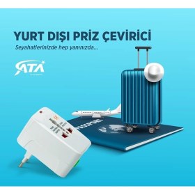 Resim Universal Seyahat Avrupa Amerika Asya Priz Çevirici Dönüştürücü Adaptör 
