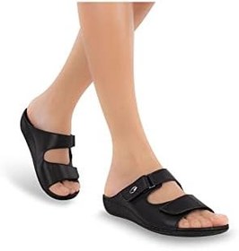 Resim Muya Sigma Anatomik Taban Jel Destekli Topuk Dikeni Dört Mevsim Kadın Terlik 