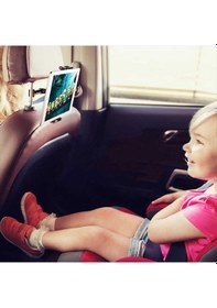 Resim Araç Koltuk Arası Zore Telefon Tablet Tutucu 