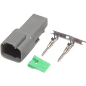 Resim DEUTSCH Dt04-2p Dişi Konnektör 2 Pin Kablosuz 