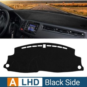 Resim Hightower Honda Hr-v 2014-2020 İçin Siyah Lhd Gösterge Paneli Kılıfı - Uv Koruma Kolay Kurulum 