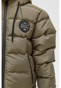 Resim Benitto Kids Benittokids Erkek Çocuk Natürel Kürklü Mont 51289-haki Haki 
