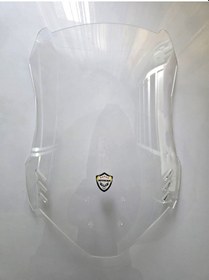 Resim Motocam Mondial Skuty Ön Cam 2023-2026 Model 48cm Şeffaf Renkli 4mm 