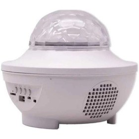 Resim Bfs Çok Renkli Projektör Lamba Disko Topu Gece Lambası Kablosuz Çok Renkli 