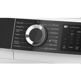 Resim Bosch WGK244Z0TR 9 Kg 1400 Devir Serie 6 Beyaz Çamaşır Makinesi 