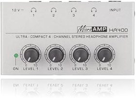 Resim 4 kanallı stereo kulaklık amplifikatörü, kulaklık amplifikatörü, HiFi masaüstü ev stereo amplifikatörü, stereo ses amplifikatörü, taşınabilir kulaklık amplifikatörü, stereo kulaklık, kulaklık 