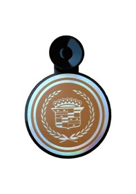 Resim Oto Resimlik Vantuzlu Cadillac Turuncu 7 Cm 