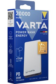 Resim Varta 20.000 Mah Powerbank Beyaz 
