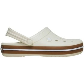 Resim Crocs Crocband Gum Clog Unisex Çocuk Terlik 212775 Krem 