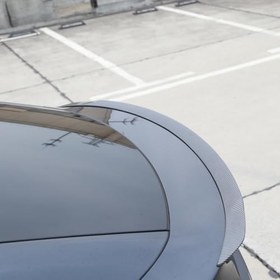 Resim TESLA MODEL Y JUNİPER Pro Version Blow Mat Karbon Fiber Görünüm Spoiler 