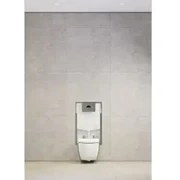 Resim Vitra Pro Temassız Kumanda Paneli 768-1440 Fırçalanmış Yüzey-Mat Krom - 8 cm Gömme Rezervuarlar ve El Değmeden Hijyen Ürünleri Için 