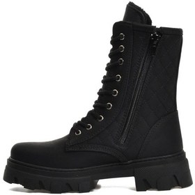 Resim Ayakmod 2323k-f Siyah Zümrüt İçi Polarlı Kız Çocuk Bot 001 