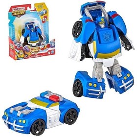 Resim Transformers Rescue Bots Academy Chase The Police Polis Bot Figür 