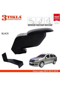 Resim Dacia Logan Mcv 2013-2019 Delmesiz Çelik Ayaklı Siyah Kolçak Kol Dayama 