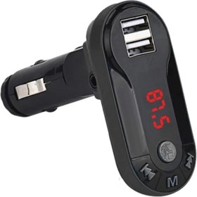 Resim Hello HL-19683 Bt-Fm Modulatör Çift Usb/sd/mp3 12-24 Volt Hafızasız Bluetooth Fm Transmıtter (4887) 