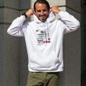 Resim Komik Alzheimer Tasarımlı Kapşonlu Sweatshirt 