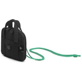 Resim Smart Bags Mikro Poly Kumaş Askılı Mini Boy Kadın Cüzdanı 3346 Siyah 