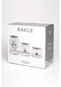 Resim Rakle Toskana Jar 3'lü Kavanoz Seti 970 Cc/ 635 Cc/ 430 Cc Renkli 