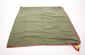 Resim Mikrofiber Plaj Havlu - XL - Haki - 110 X 175 cm Meridyendukkan Nabaiji 