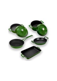 Resim Lava Döküm 5x Trendy Serisi 8 Parça Tencere & Tava Seti 001 