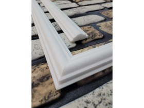 Resim Ankara Kartonpiyer Dekoratif Boyanabilir 3 Cm Duvar Çıtası 6 Adet Hazır Kesimli Çerçeve Paketi 