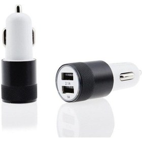 Resim Çakmak Soketi Çift Usb'Li-Siyah / Icca84-2 