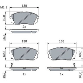 Resim Hyundai Tucson 1.6crdi 2018-2021 Bosch Ön Balata Netparnet24501 