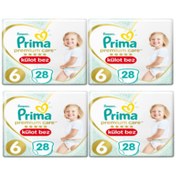 Resim Premium Care Külot Bebek Bezi 6 Beden 112 Adet Ekstra Large 15+ Kg 