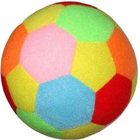 Resim Funtree 17 Cm Renkli Pamuk Sünger Futbol Topu, Yumuşak Ve Güvenli Oyuncağı, Çok Renkli, Bebek-çocuk İçin, Boyutu 4, Açık/kapalı Kullanım Çok Renkli 