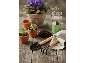 Resim Progarden Mini Ahşap Bahçe Alet Seti 