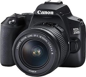 Resim Canon EOS 250D 18-55 DC III DSLR Fotoğraf Makinesi 